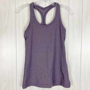 Lululemon | Cool Racerback II In Heathered Graphite Purple Size 4